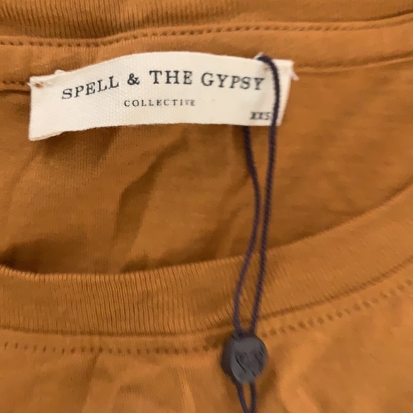 Spell white sand organic tee dress XXS NWT - Picture 5 of 8